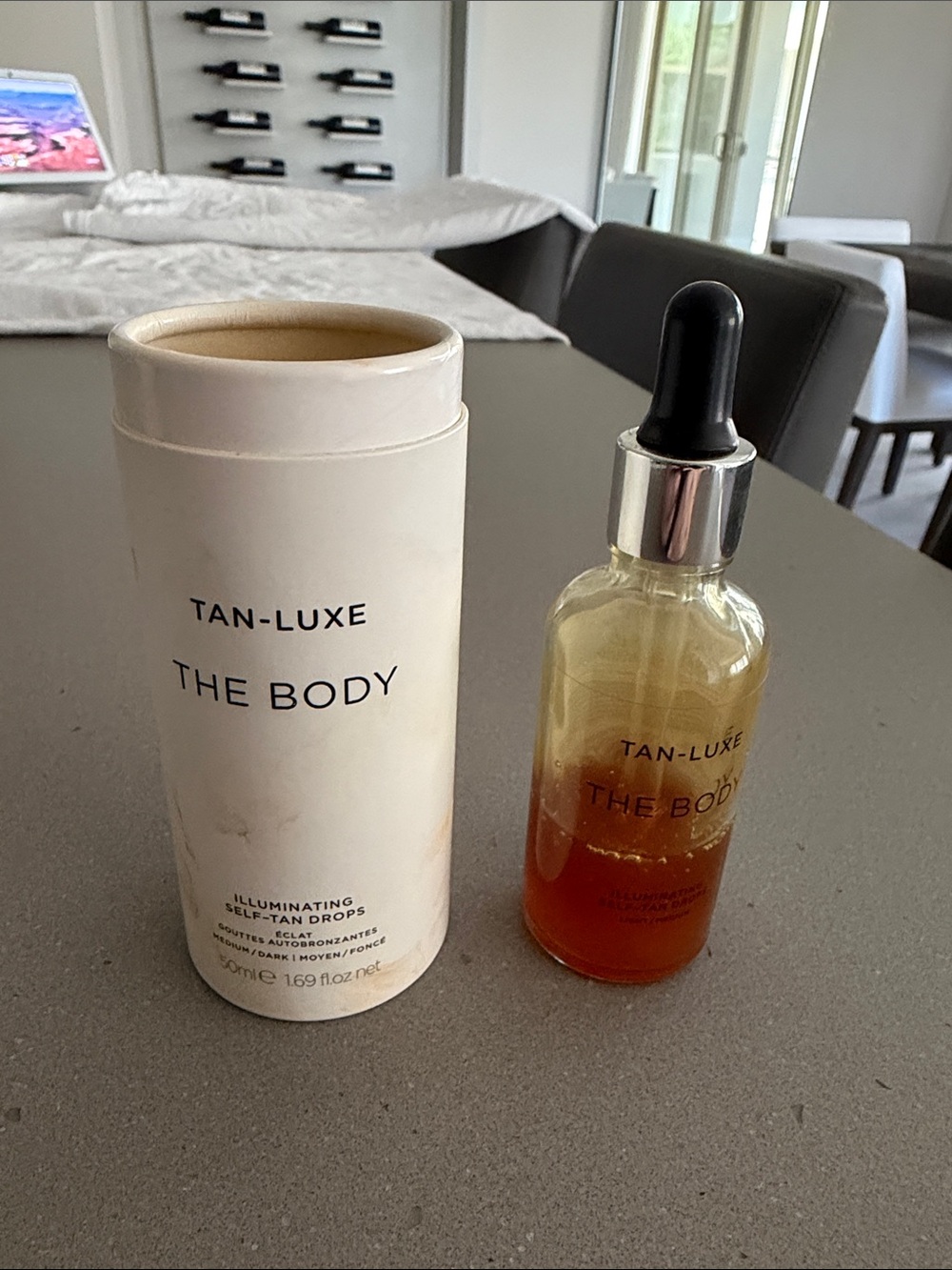 The Body Illuminating Self-Tan Drops - Amber/Gold